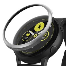 Ringke Galaxy Watch Active錶框 GW-A 40mm, 09 啞光銀, 1個