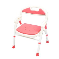 웰비 목욕의자 WB-100, 레드, 1개