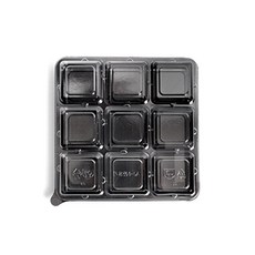 9格方形外帶盒, 20件, 1個