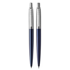 PARKER 派克 Jotter CT 原子筆 0.9~1.0mm + 自動鉛筆 0.5mm 套組, 皇家藍, 1套