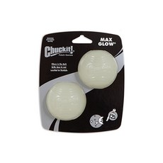 Chuckit Max Glow Ball X-Large Puppy Glow Ball 8.9cm 2p, 單色, 1個