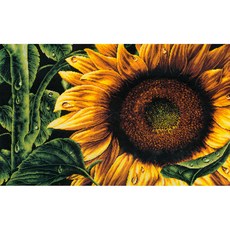 JoyJasu 十字繡材料包套組 向日葵 100802, 1套, 混合色