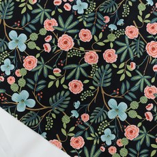 Bed&Deco 牛津布, 玫瑰園黑, 1入