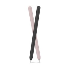 AHA STYLE Apple Pencil 保護套, 黑色 粉色, 1個