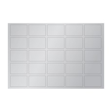 Teacher Ville 長方形DIY刮刮樂貼紙, 單色, 300張