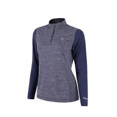 PRO WORLD CUP 女款半拉鍊長袖T恤 Q120-3206-1NV