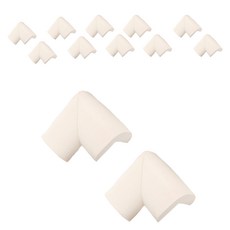 ECOM 생활용품 코너 보호대 고급형, 12개, 아이보리