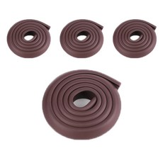 邊角防撞條 一般 深胡桃木色, 4個, 棕色