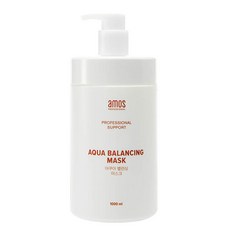 amos PROFESSIONAL 水漾平衡護髮膜, 1L, 1組