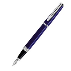 WATERMAN 卓越的超薄 ST 鋼筆, F, 藍色