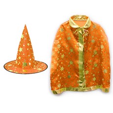 Livingda 新星斗篷和帽子套裝, 橘色, 1組