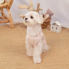 寵物櫻桃無袖上衣, 粉紅色