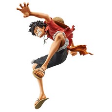 BANPRESTO 海賊王劇場版 Stampede 藝術家猴子 D 路飛公仔, 1個