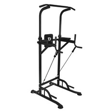 로우락 치닝디핑 풀업바 가정용 철봉 턱걸이 운동기구 RD-230, 블랙