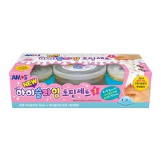 아모스 아이슬라임 토핑세트 1, 랜덤발송, 300g