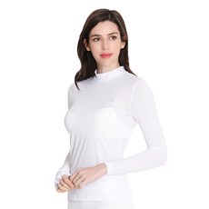 Ariche 女款半領涼爽長袖T恤