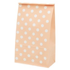 Donna&deco 리히 圓點紙袋, 桃色, 100個