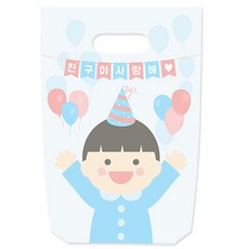 Donna&deco Nelly 男孩提袋 18 x 25 cm, 混合色, 30個