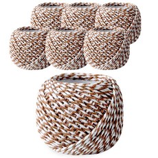 Indigo Shop 麻繩 7p, 白色 棕色, 18m