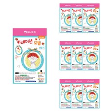 유니아트 카네이션 모빌만들기 세트, 혼합색상, 10세트