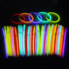 Livingda 夜光手環 50入, 混合色, 2個