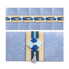 From&To 傳統零用錢信封, B226q2 青色拼布, 6個