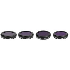 Sunnylife 無人機精靈 Mavic 2 變焦 ND 濾鏡鏡頭 ND4+ND8+ND16+ND32 套組, 混色, 1套