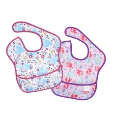 BUMKiNS 迪士尼圍兜2件組, 公主款, 2入