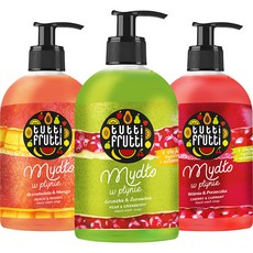 tutti Frutti 泡沫洗手乳 芒果香+櫻桃香+梨子香, 5組