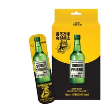 음주동반자 숙취해소제 15g, 10개, 150g