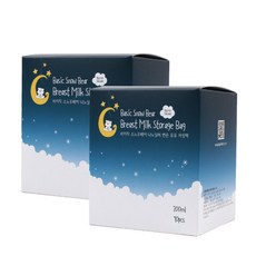 Snow Bear 小白熊 儲存袋 200ml, 90枚, 2盒