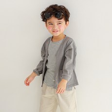 바브키즈 아동용 슬라브 가디건