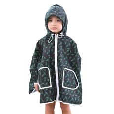 bebe chouette 松葉印花雨衣