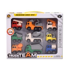 摩擦車 9 玩具套組 HD387, 混色