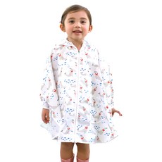 bebe chouette 孩童海獅圖案雨衣