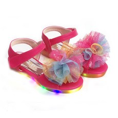 BEBEMARU 底部燈飾涼鞋