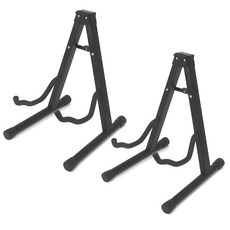 Gariyon高級折疊式A字型吉他支架 2入, 黑色的