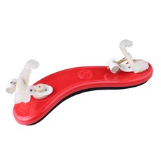 비바라뮤지카 Augustin Viva Flex 파스텔 바이올린 어깨받침 1/4~1/8, 레드, 1개