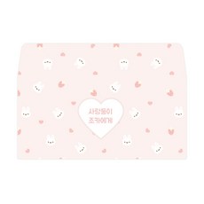 DONA&DECO 給可愛姪女的零用錢信封 30入 + 透明貼紙 30入, 混合色, 1套