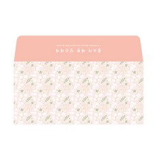 DONA&DECO MAS 致比花還美的你 紅包袋 30入 + 透明貼紙 30入, 混合色, 1套