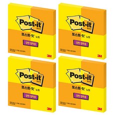 3M Post-it 利貼 強力黏著便條紙 SSN 622-4, 懷舊黃 + 橘色, 4個, 360張
