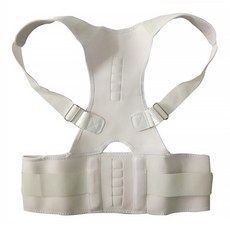 背部姿勢輔助帶 白色, 1個