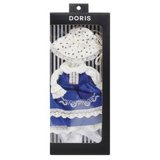 多麗絲娃娃 30cm 服裝包野餐藍色球節娃娃, 30厘米, 混色