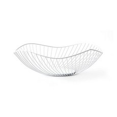 natureahn 不鏽鋼水果籃, 白色的