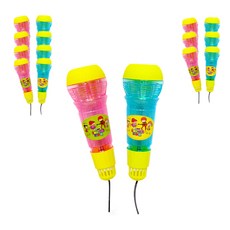 偶像LED麥克風玩具*16入, 混色