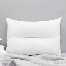 心與心可水洗雲朵枕芯 2入, 白色