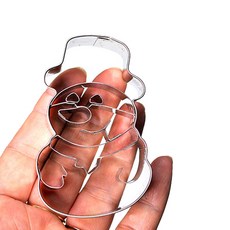 雪人餅乾模型, 單色, 1個