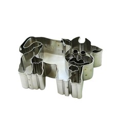 牛造型餅乾模型, 單色, 1個