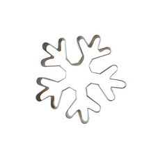 聖誕雪花造型餅乾模具, 單色, 1個