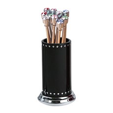 迷你立方茶叉10p+茶叉桶套組, 茶叉（混色）、茶匙（黑色）, 1套